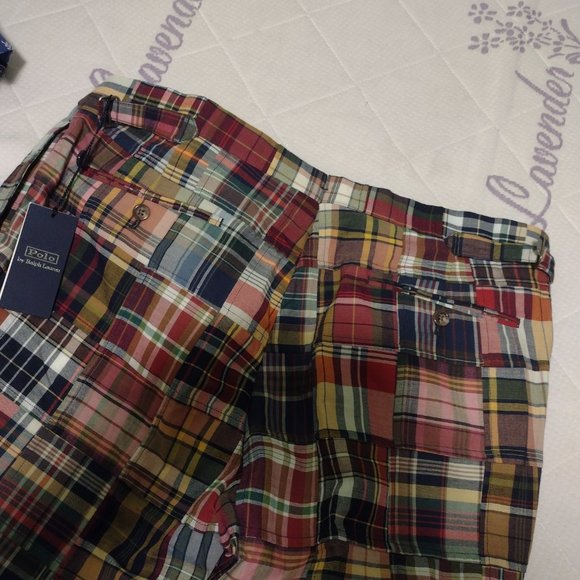 Polo Ralph Lauren Patchwork Pants 34x33 - Picture 2 of 16